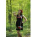 Embroidered dress "Contrasts Mini"